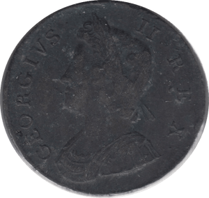 1730 HALFPENNY ( GVF ) - Halfpenny - Cambridgeshire Coins
