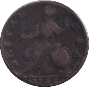 1732 HALFPENNY ( FAIR ) - Halfpenny - Cambridgeshire Coins
