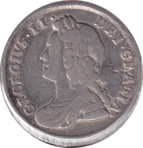 1732 MAUNDY FOURPENCE ( FINE ) - Maundy Coins - Cambridgeshire Coins
