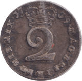 1739 MAUNDY TWOPENCE ( VF ) - MAUNDY TWOPENCE - Cambridgeshire Coins