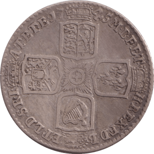 1745 SHILLING ( GF ) - Shilling - Cambridgeshire Coins