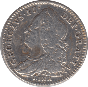 1746 SIXPENCE ( GVF ) LIMA - Sixpence - Cambridgeshire Coins