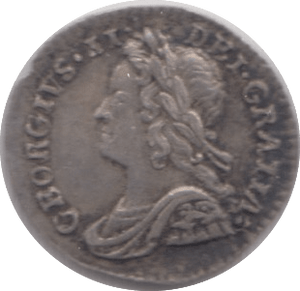 1757 MAUNDY ONE PENNY ( GVF ) - Maundy Coins - Cambridgeshire Coins