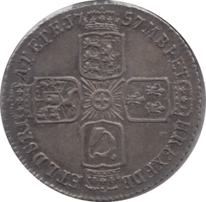 1757 SIXPENCE ( GVF ) - Sixpence - Cambridgeshire Coins
