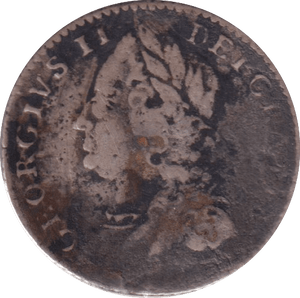 1758 SIXPENCE ( FINE ) - Sixpence - Cambridgeshire Coins