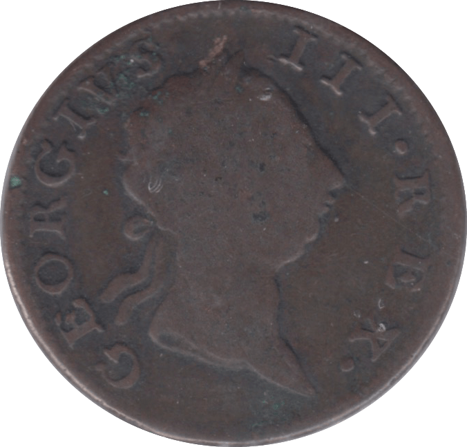 1766 IRELAND HALF PENNY - WORLD COINS - Cambridgeshire Coins
