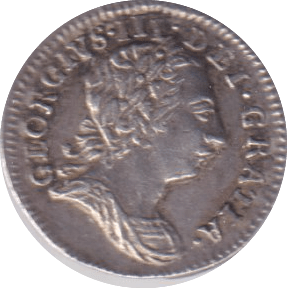 1766 MAUNDY PENNY ( EF ) - Maundy Coins - Cambridgeshire Coins