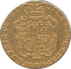 1775 GOLD ONE GUINEA ( GVF ) GEORGE III - Guineas - Cambridgeshire Coins