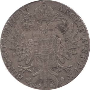 1780 SILVER THALER MARIA THERESA REF 5 - WORLD COINS - Cambridgeshire Coins