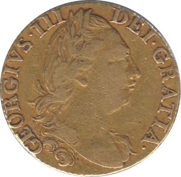 1784 GOLD ONE GUINEA ( VF ) GEORGE III - Guineas - Cambridgeshire Coins