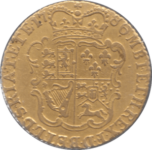 1786 GOLD HALF GUINEA ( EF ) GEORGE III - Guineas - Cambridgeshire Coins