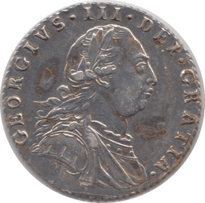 1787 SIXPENCE ( AUNC ) - Sixpence - Cambridgeshire Coins
