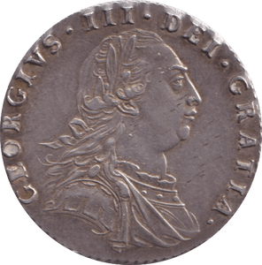 1787 SIXPENCE ( EF ) - sixpence - Cambridgeshire Coins
