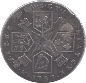 1787 SIXPENCE ( GF ) - Sixpence - Cambridgeshire Coins