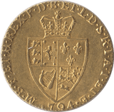 1794 GOLD ONE GUINEA ( EF ) - Guineas - Cambridgeshire Coins
