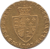 1797 GOLD HALF GUINEA GEORGE III ( EF ) - Guineas - Cambridgeshire Coins