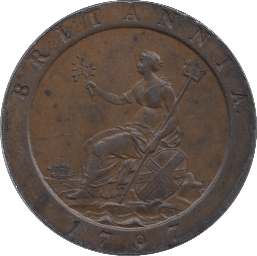 1797 PENNY ( EF ) 3 - Penny - Cambridgeshire Coins