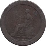 1797 PENNY( FINE ) 5 - Penny - Cambridgeshire Coins