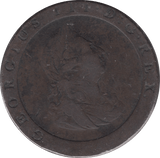 1797 PENNY( FINE ) 5 - Penny - Cambridgeshire Coins