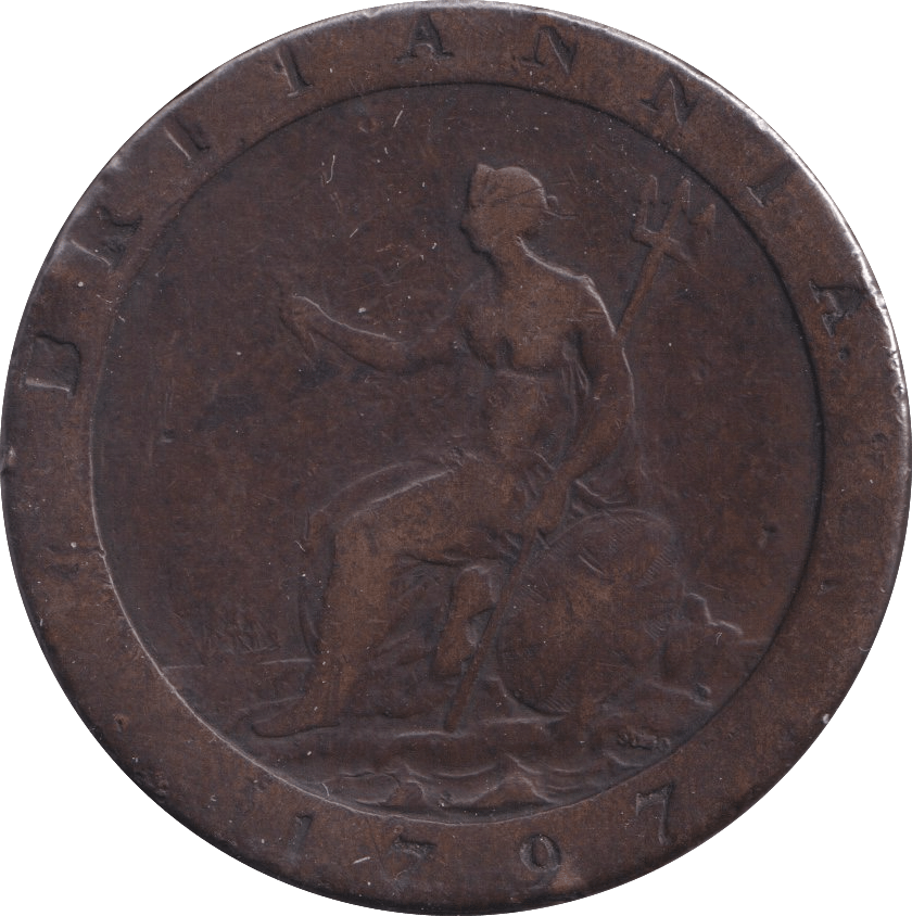 1797 PENNY ( FINE ) - Penny - Cambridgeshire Coins