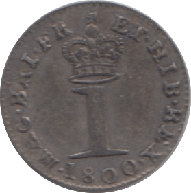 1800 MAUNDY ONE PENNY ( GVF ) - Maundy Coins - Cambridgeshire Coins