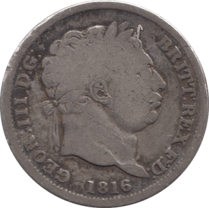 1816 SHILLING ( FAIR ) 3 - Shilling - Cambridgeshire Coins