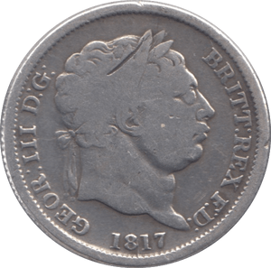 1817 SHILLING ( FINE ) - Shilling - Cambridgeshire Coins