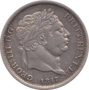 1817 SHILLING ( GVF ) 4 - Shilling - Cambridgeshire Coins