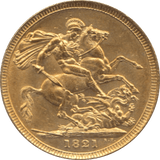 1821 GOLD SOVEREIGN ( UNC ) - Sovereign - Cambridgeshire Coins