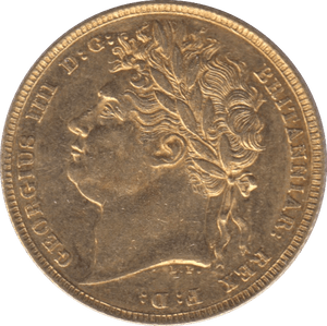 1822 GOLD SOVEREIGN ( AUNC ) - Sovereign - Cambridgeshire Coins