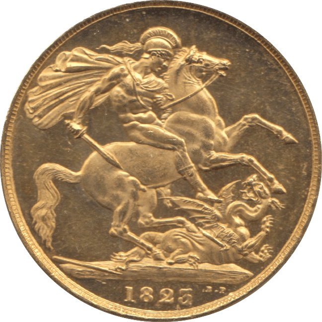 1823 GOLD DOUBLE SOVEREIGN ( UNC ) - Double Sovereign - Cambridgeshire Coins