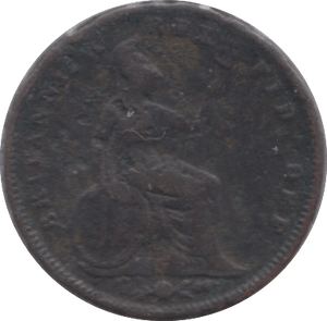 1827 ONE THIRD FARTHING ( FINE ) 1 - One Third Farthing - Cambridgeshire Coins