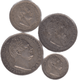 1831 MAUNDY SET WILLIAM IV - Maundy Set - Cambridgeshire Coins