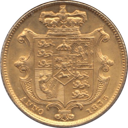 1835 GOLD SOVEREIGN ( AUNC ) WILLIAM IIII - Sovereign - Cambridgeshire Coins