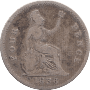 1836 FOURPENCE ( NF ) - Fourpence - Cambridgeshire Coins