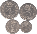 1836 MAUNDY SET WILLIAM IIII - Maundy Set - Cambridgeshire Coins
