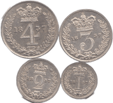 1837 MAUNDY SET WILLIAM IIII - Maundy Set - Cambridgeshire Coins