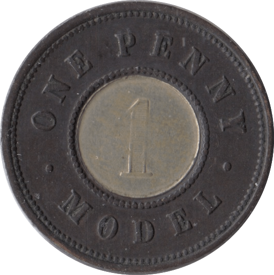 1838 PENNY TOY MONEY - TOY MONEY - Cambridgeshire Coins