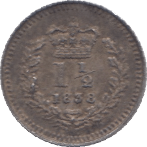 1838 THREE HALFPENCE ( AUNC ) - Cambridgeshire Coins