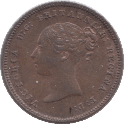1839 ONE THIRD FARTHING ( UNC ) - One Third Farthing - Cambridgeshire Coins