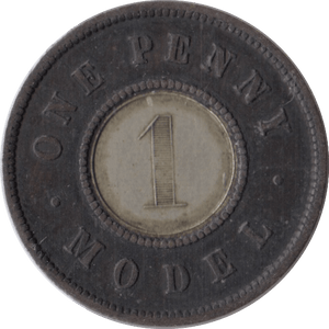 1840 PENNY TOY MONEY - TOY MONEY - Cambridgeshire Coins
