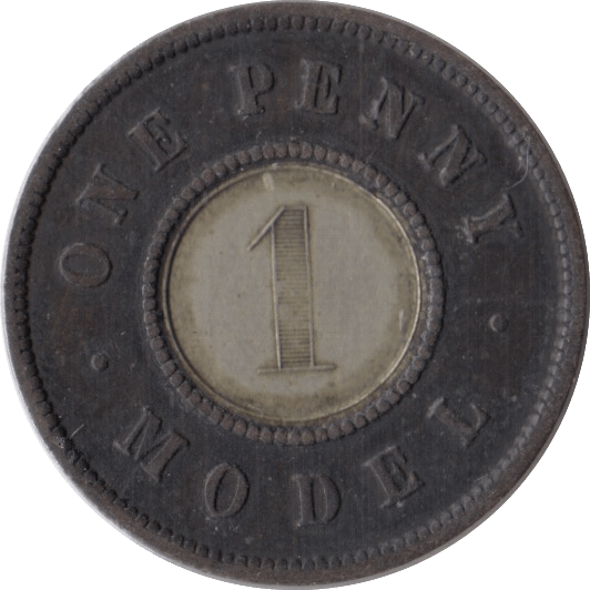 1840 PENNY TOY MONEY - TOY MONEY - Cambridgeshire Coins