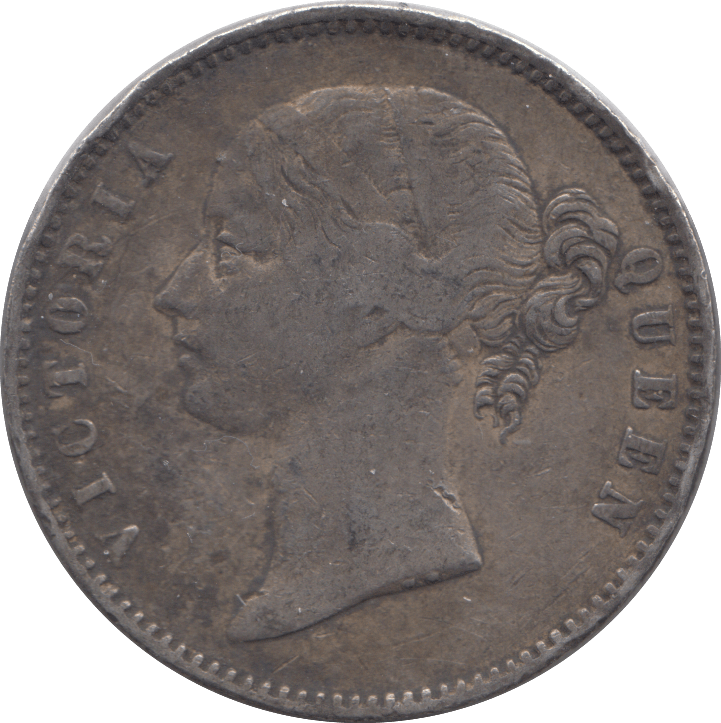 1840 SILVER ONE RUPEE INDIA - SILVER WORLD COINS - Cambridgeshire Coins
