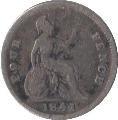 1841 FOURPENCE ( NF ) - Fourpence - Cambridgeshire Coins