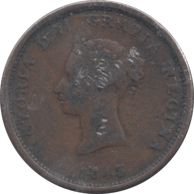 1843 CANADA ONE PENNY TOKEN - Token - Cambridgeshire Coins