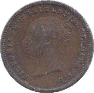 1843 ONE THIRD FARTHING ( GVF ) - One Third Farthing - Cambridgeshire Coins