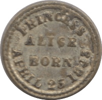 1843 TOY MONEY MODEL PENNY - TOY MONEY - Cambridgeshire Coins