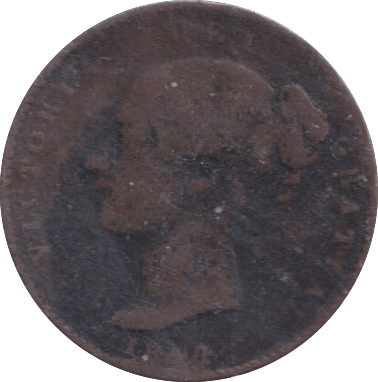 1844 ONE THIRD FARTHING ( NF ) - One Third Farthing - Cambridgeshire Coins