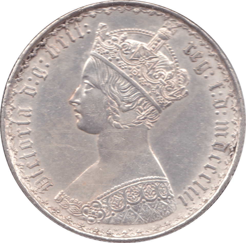 1853 FLORIN ( AUNC ) - Florin - Cambridgeshire Coins