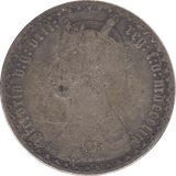 1853 FLORIN ( NF ) - Florin - Cambridgeshire Coins